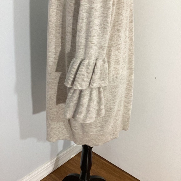 INC INTERNATIONAL CONCEPTS WOMAN PLUS 2X CASHMERE BLEND OATMEAL CARDIGAN - Picture 9 of 13